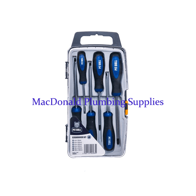 Todays Tools  Pit Bull 6Pc Screwdriver Set PBSDS