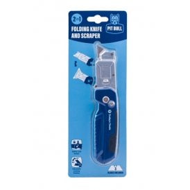 Todays Tools Pit Bull Folding Knife & Scraper Knife PBSK