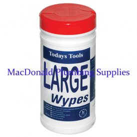 Todays Tools Pit Bull Large Wypes Tub Of 100 BW