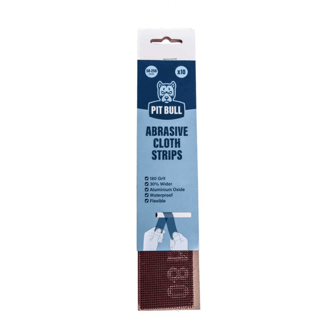 Todays Tools  Pit Bull Plumbers Abrasive Strips 10Pk    CFSA8