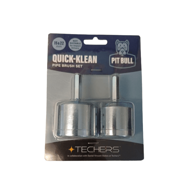 Todays Tools  Pit Bull Quick-Klean Pipe Brush Set PBQK