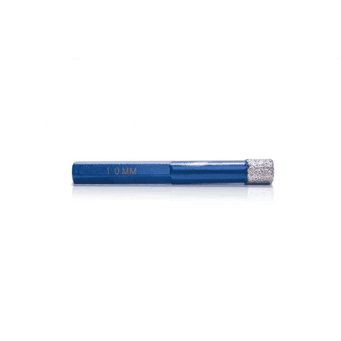 Todays Tools  Pit Bull Self Cooling Dry Diamond Tile Bit 10mm DDDB10