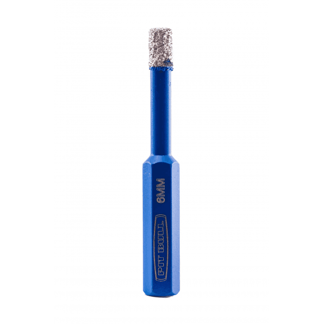 Todays Tools  Pit Bull Self Cooling Dry Diamond Tile Bit 6mm DDDB6