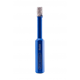 Todays Tools Pit Bull Self Cooling Dry Diamond Tile Bit 6mm DDDB6