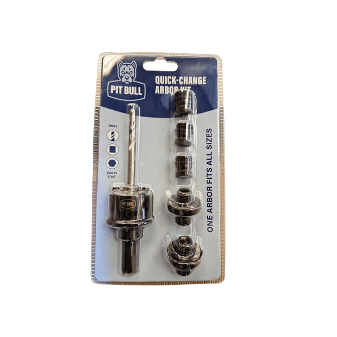 Todays Tools  Quick Change Arbor Starter Kit including 5 Adaptors 16mm-22mm