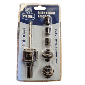 Todays Tools Quick Change Arbor Starter Kit including 5 Adaptors 16mm-22mm