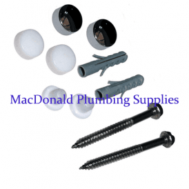 Todays Tools S/Steel Straight Toilet Pan Fixing Kit TPS