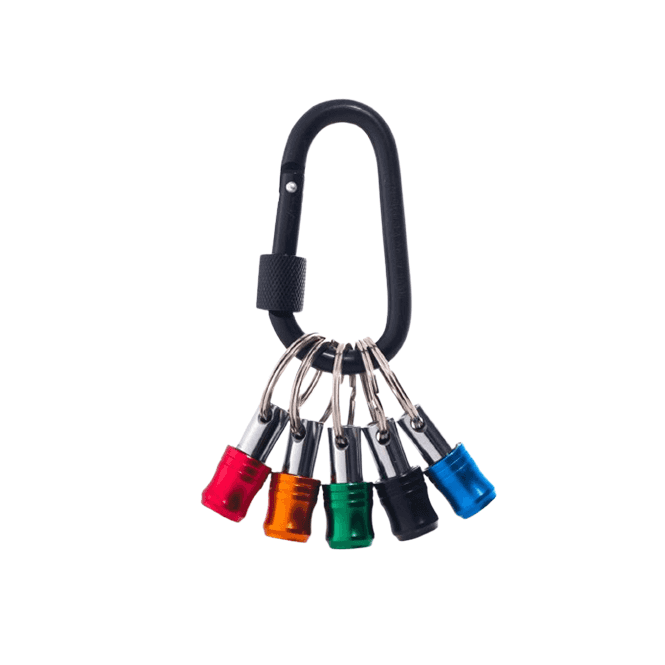 Todays Tools  Screwdriver Bit Holder Carabiner Set CCBH