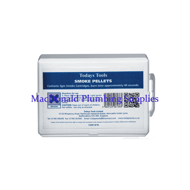 Todays Tools  Smoke Cartridges 3G White *Box Of 10* SP10